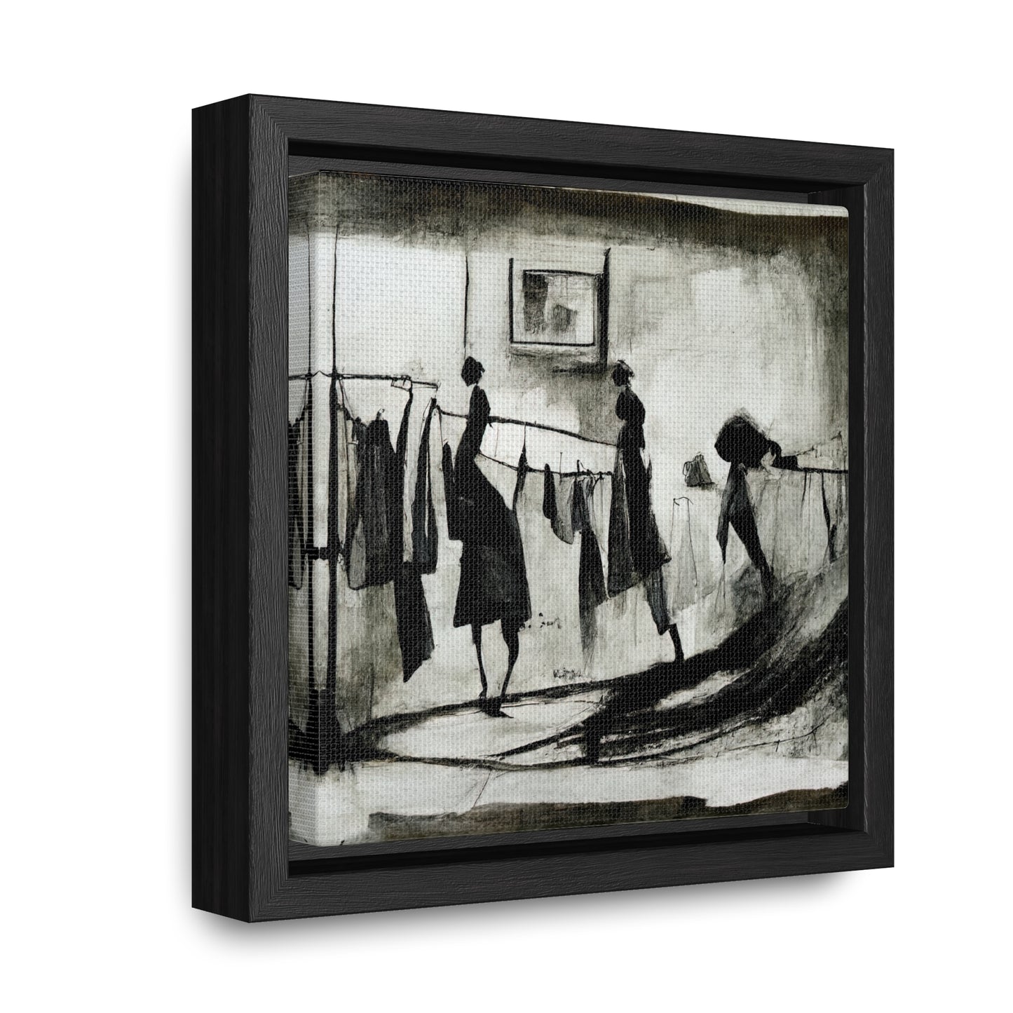 Domestic Memories 9, Valentinii, Gallery Canvas Wraps, Square Frame