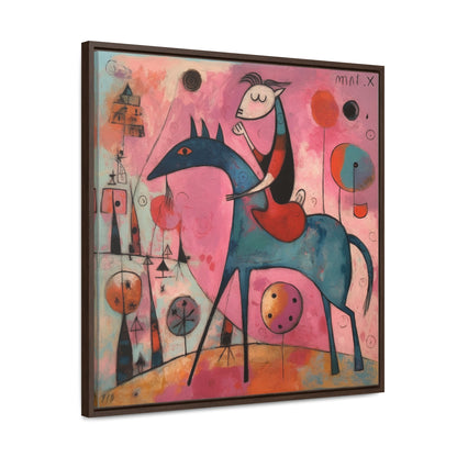 The Dreams of the Child 46, Gallery Canvas Wraps, Square Frame