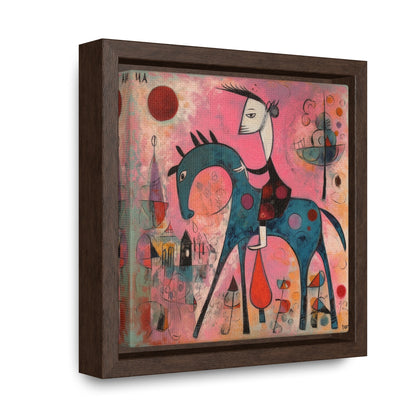 The Dreams of the Child 60, Gallery Canvas Wraps, Square Frame