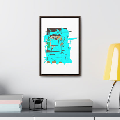 Naive City, Gallery Canvas Wraps, Vertical Frame