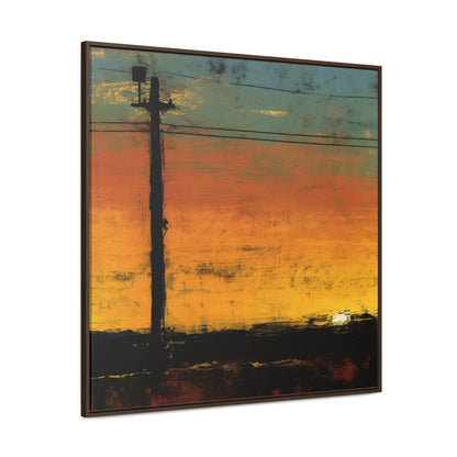 Land of the Sun 82, Valentinii, Gallery Canvas Wraps, Square Frame