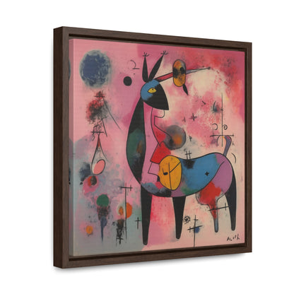 The Dreams of the Child 25, Gallery Canvas Wraps, Square Frame