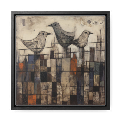 Bird 24, Gallery Canvas Wraps, Square Frame