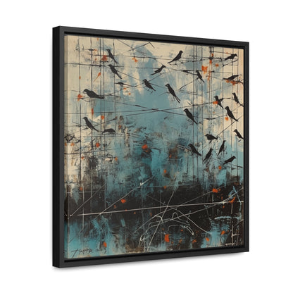 Bird 21, Gallery Canvas Wraps, Square Frame