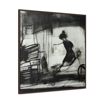 Domestic Memories 25, Valentinii, Gallery Canvas Wraps, Square Frame