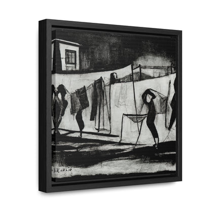 Domestic Memories 37, Valentinii, Gallery Canvas Wraps, Square Frame