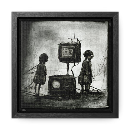 Childhood Wave 8, Valentinii, Gallery Canvas Wraps, Square Frame