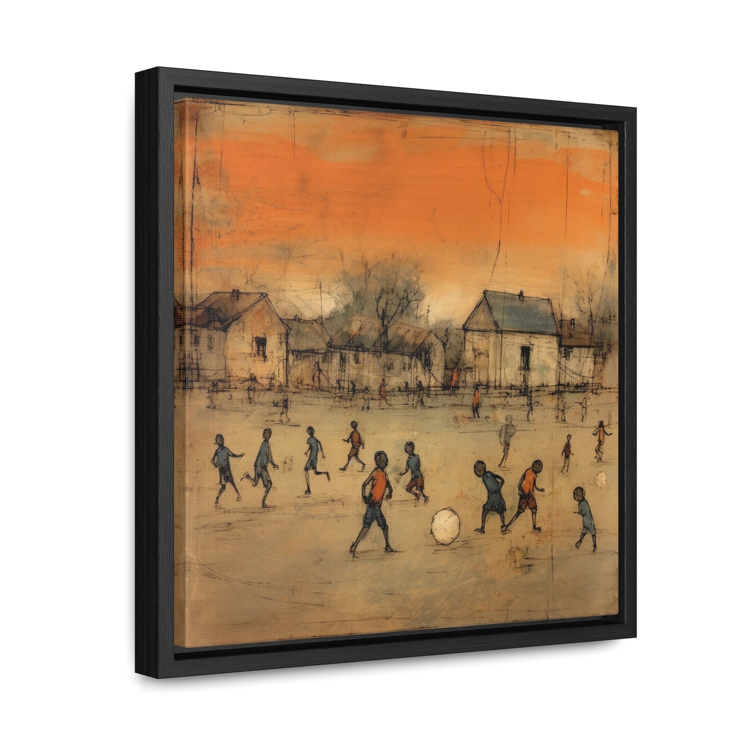 Childhood 42, Gallery Canvas Wraps, Square Frame