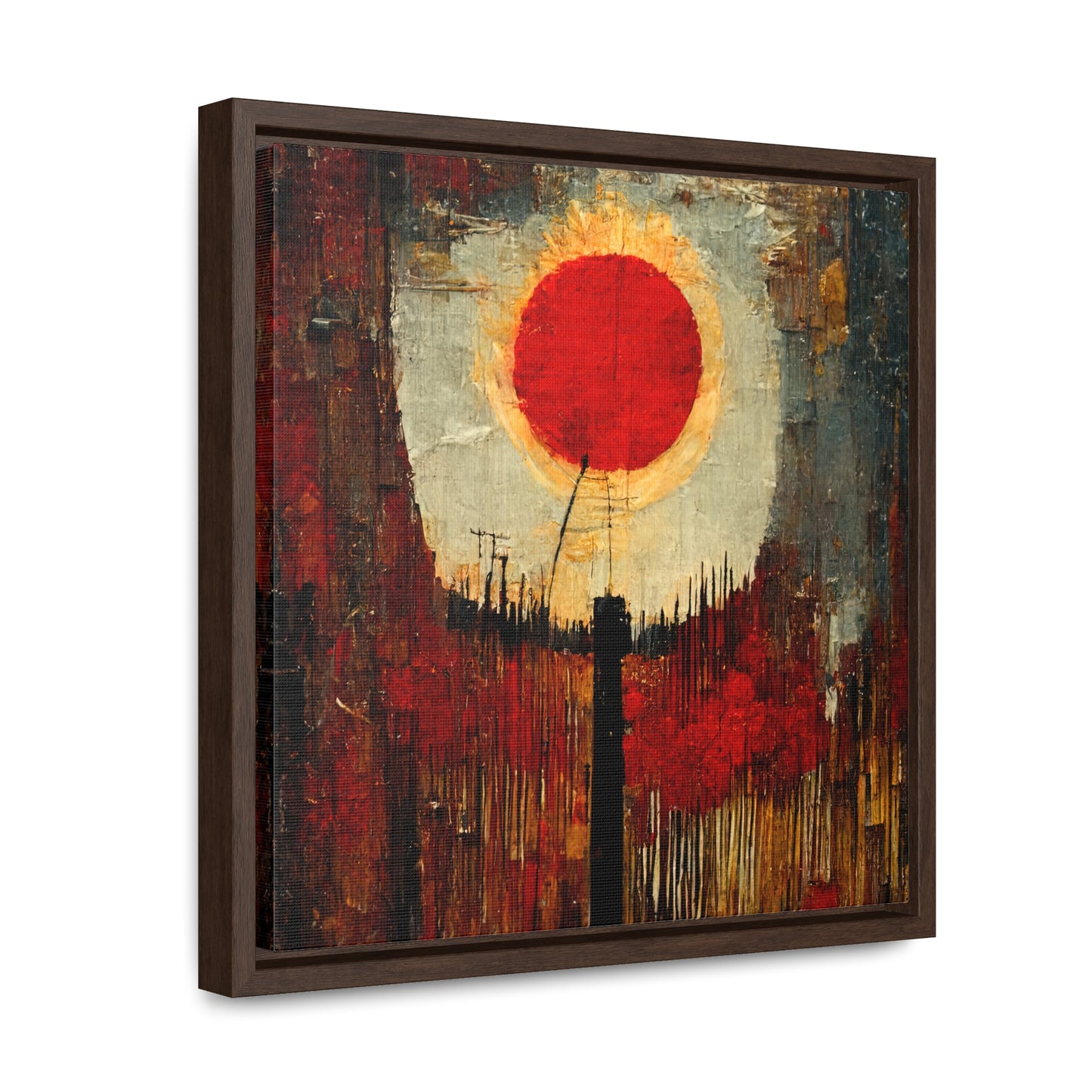 Land of the Sun 29, Valentinii, Gallery Canvas Wraps, Square Frame