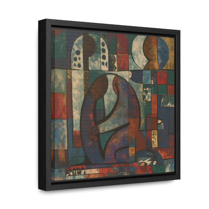 Sad Man 11, Valentinii, Gallery Canvas Wraps, Square Frame