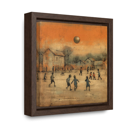 Childhood 30, Gallery Canvas Wraps, Square Frame