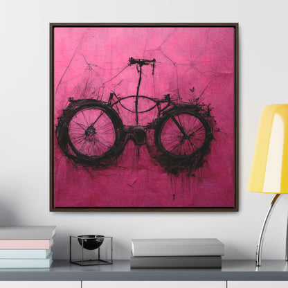 Bicycle 3, Valentinii, Gallery Canvas Wraps, Square Frame