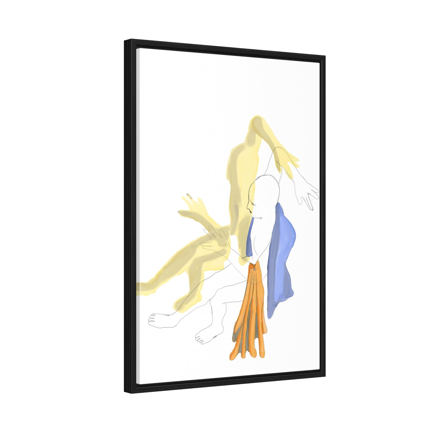 Reflex Feelings, Original Eduard Pavel, Gallery Canvas Wraps, Vertical Frame