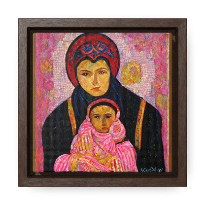 Mary and the Child 13, Valentinii, Gallery Canvas Wraps, Square Frame