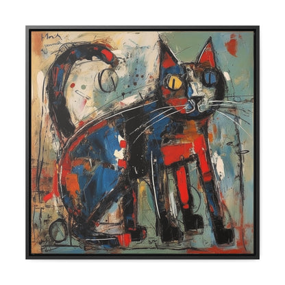 Cat 88, Gallery Canvas Wraps, Square Frame