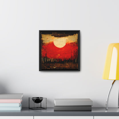 Land of the Sun 16, Valentinii, Gallery Canvas Wraps, Square Frame