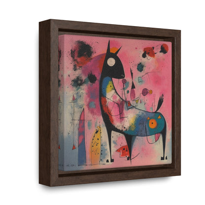 The Dreams of the Child 64, Gallery Canvas Wraps, Square Frame