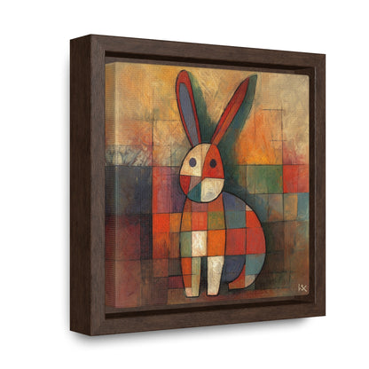 Rabbit 17, Gallery Canvas Wraps, Square Frame