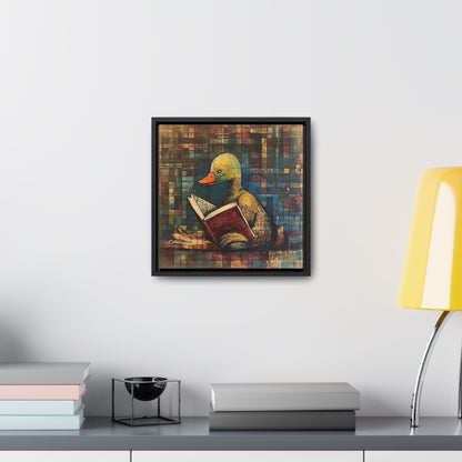 Duck 4, Gallery Canvas Wraps, Square Frame