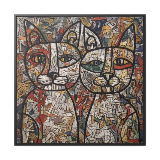 Cat, Gallery Canvas Wraps, Square Frame