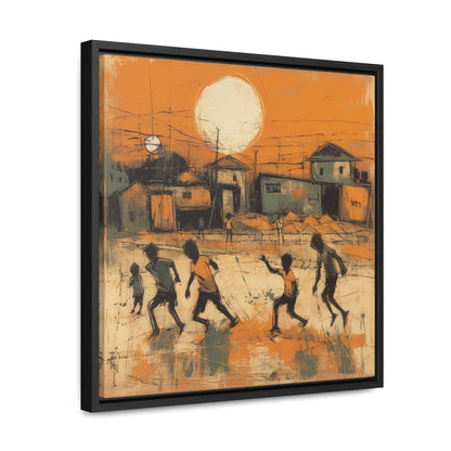 Childhood 37, Gallery Canvas Wraps, Square Frame