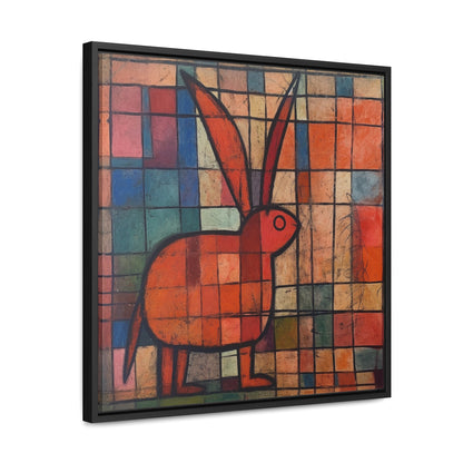 Rabbit 29, Gallery Canvas Wraps, Square Frame