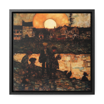 Land of the Sun 40, Valentinii, Gallery Canvas Wraps, Square Frame