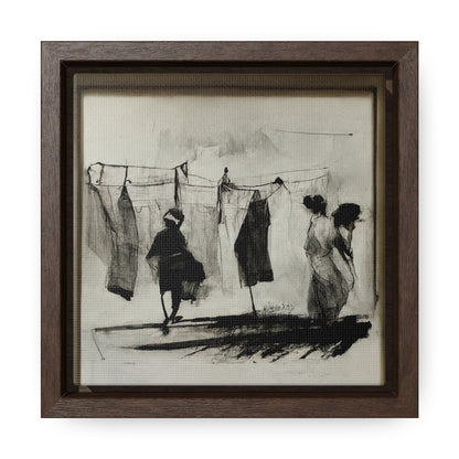 Domestic Memories 8, Valentinii, Gallery Canvas Wraps, Square Frame