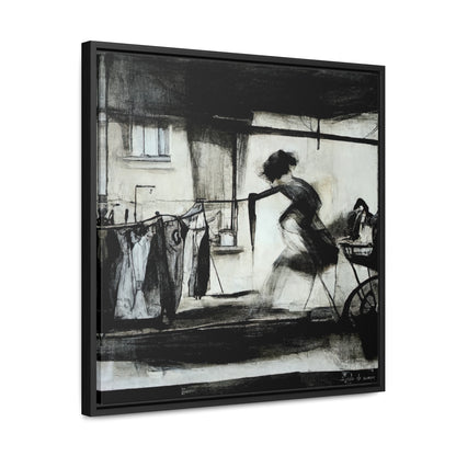 Domestic Memories 16, Valentinii, Gallery Canvas Wraps, Square Frame