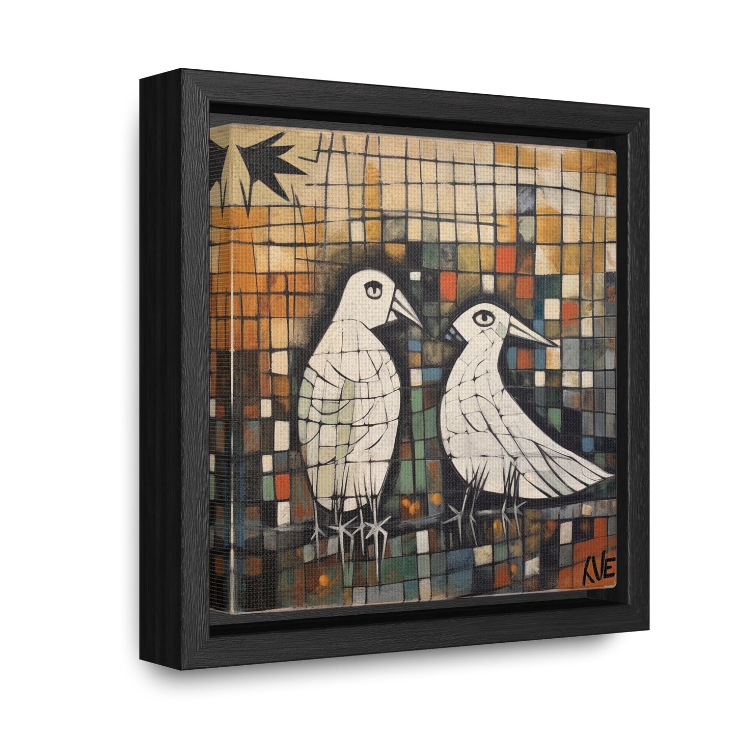 Bird 36, Gallery Canvas Wraps, Square Frame