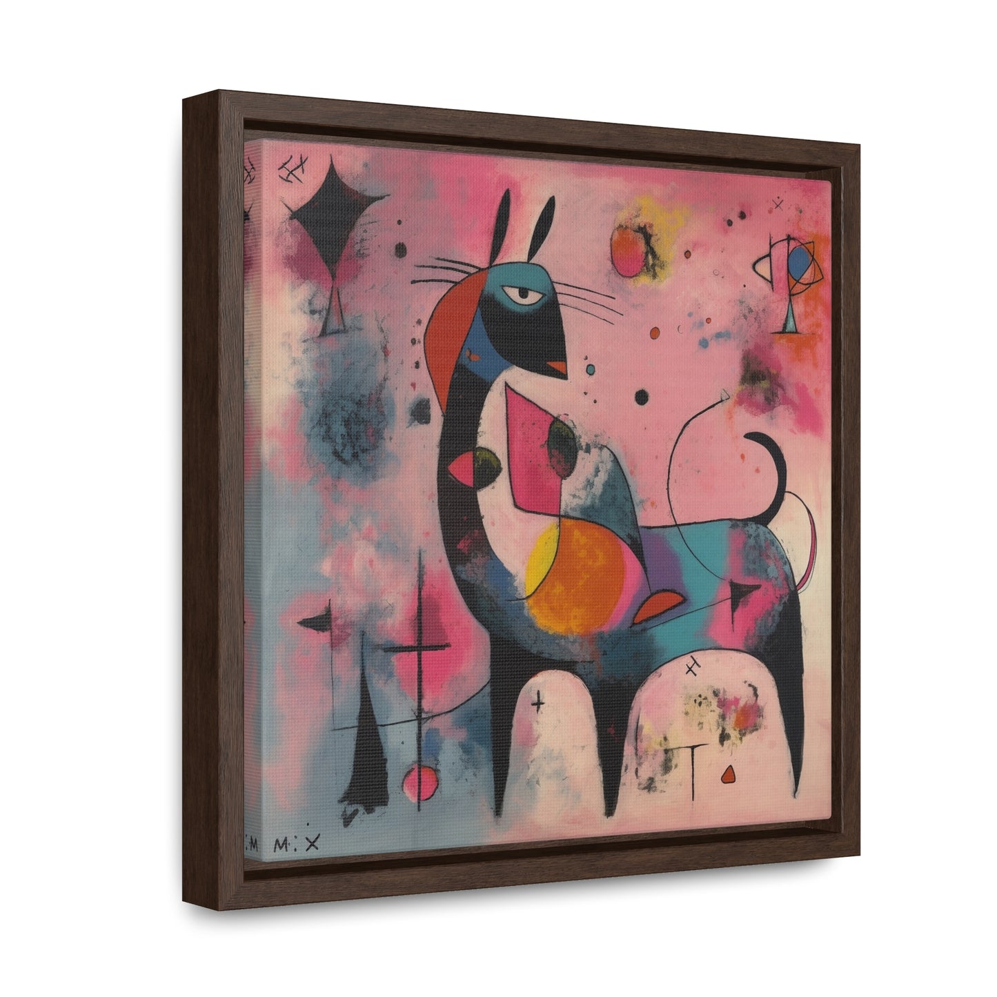 The Dreams of the Child 33, Gallery Canvas Wraps, Square Frame
