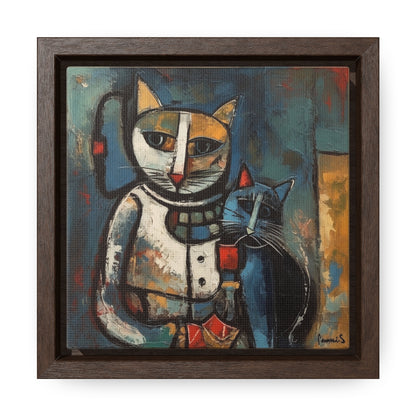 Cat 29, Gallery Canvas Wraps, Square Frame