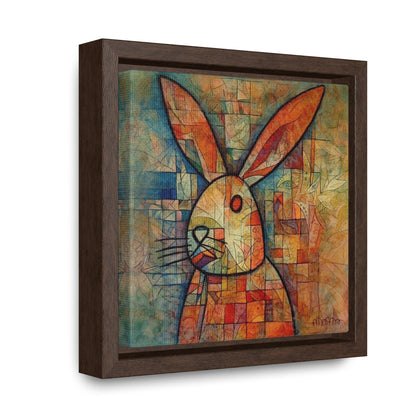 Rabbit 3, Gallery Canvas Wraps, Square Frame