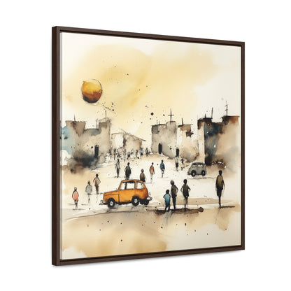 Childhood 7, Valentinii, Gallery Canvas Wraps, Square Frame