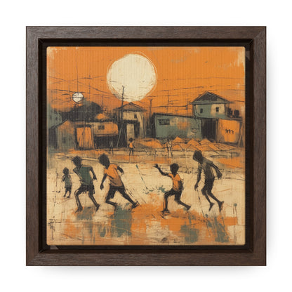 Childhood 37, Gallery Canvas Wraps, Square Frame