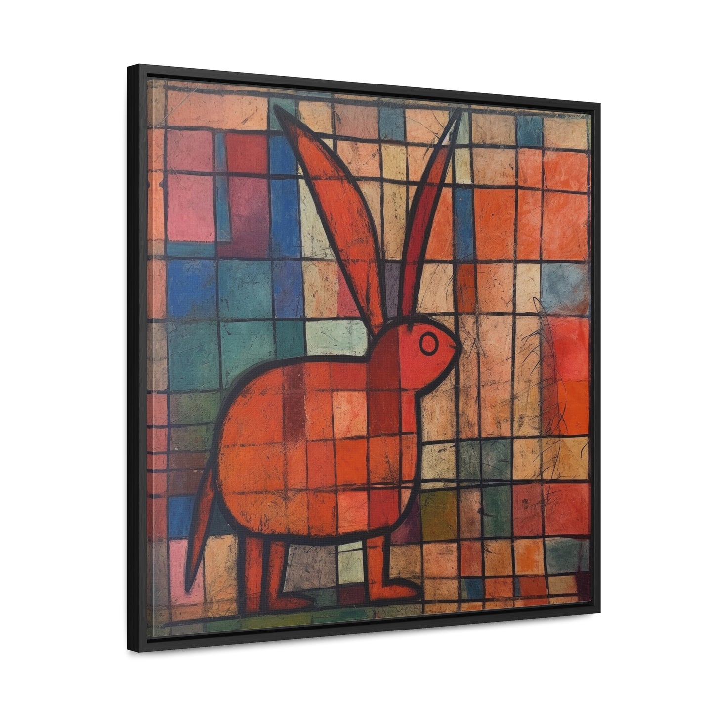 Rabbit 29, Gallery Canvas Wraps, Square Frame