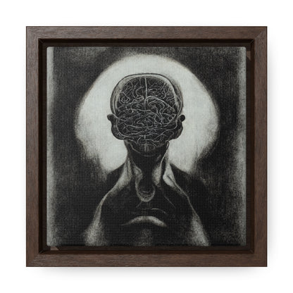 Brain 3, Valentinii, Gallery Canvas Wraps, Square Frame