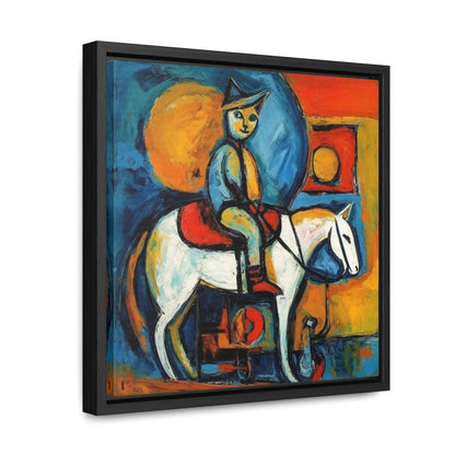 Cat 110, Gallery Canvas Wraps, Square Frame