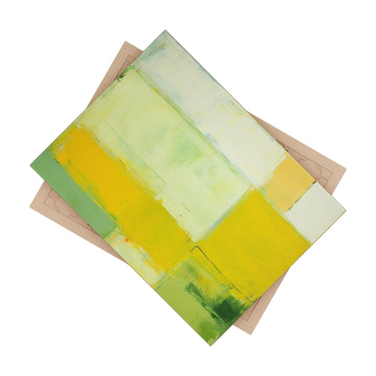 Yellow 10 , Ceramic Photo Tile