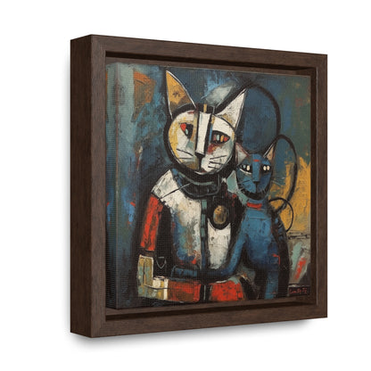 Cat 82, Gallery Canvas Wraps, Square Frame