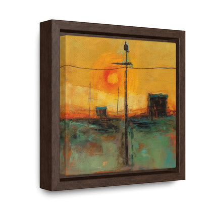 Land of the Sun 55, Valentinii, Gallery Canvas Wraps, Square Frame