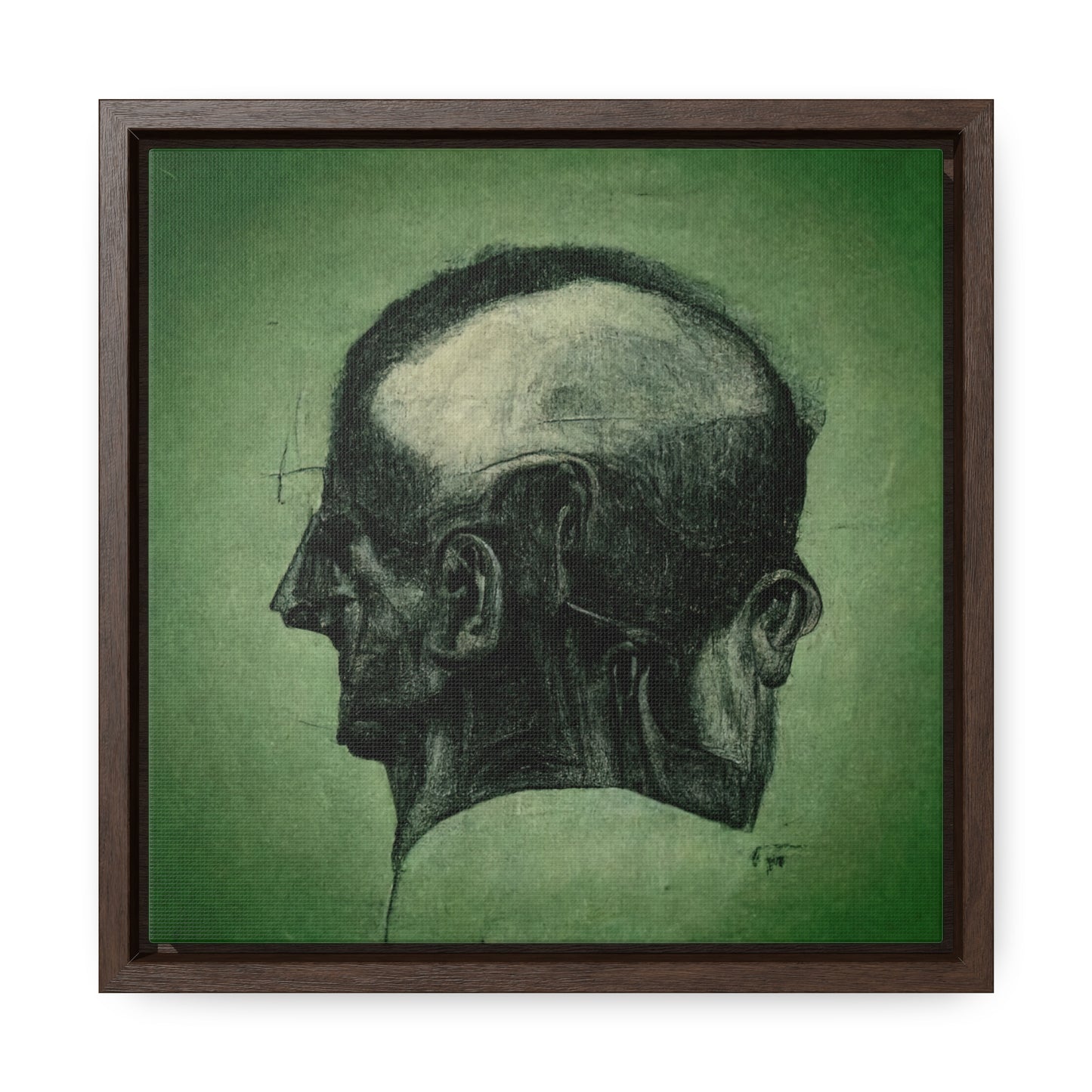 Heads 16, Valentinii, Gallery Canvas Wraps, Square Frame