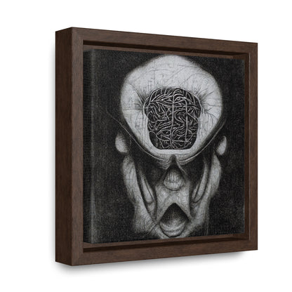 Brain 10, Valentinii, Gallery Canvas Wraps, Square Frame