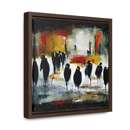 Social Seeds 5, Valentinii, Gallery Canvas Wraps, Square Frame