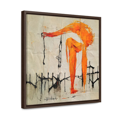 Feet and Drama 16, Valentinii, Gallery Canvas Wraps, Square Frame