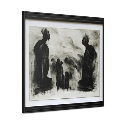 Palaeolithic Prayer 6, Valentinii, Gallery Canvas Wraps, Square Frame