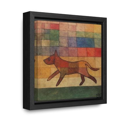 V Dog 4, Gallery Canvas Wraps, Square Frame