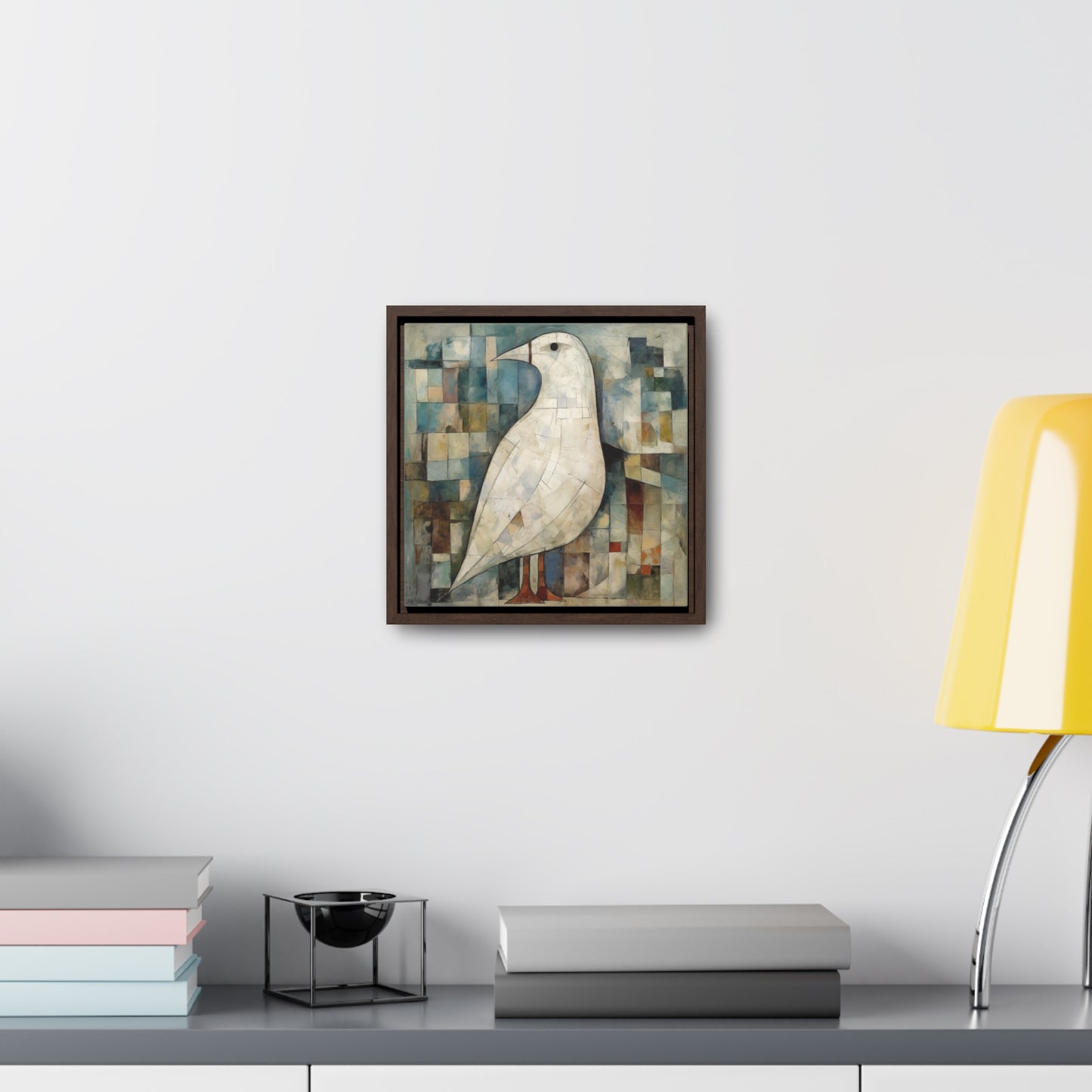 Bird 15, Gallery Canvas Wraps, Square Frame