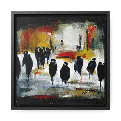 Social Seeds 5, Valentinii, Gallery Canvas Wraps, Square Frame