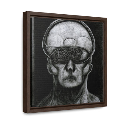 Brain 30, Valentinii, Gallery Canvas Wraps, Square Frame